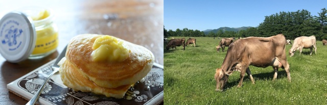 バターとブラウンスイス